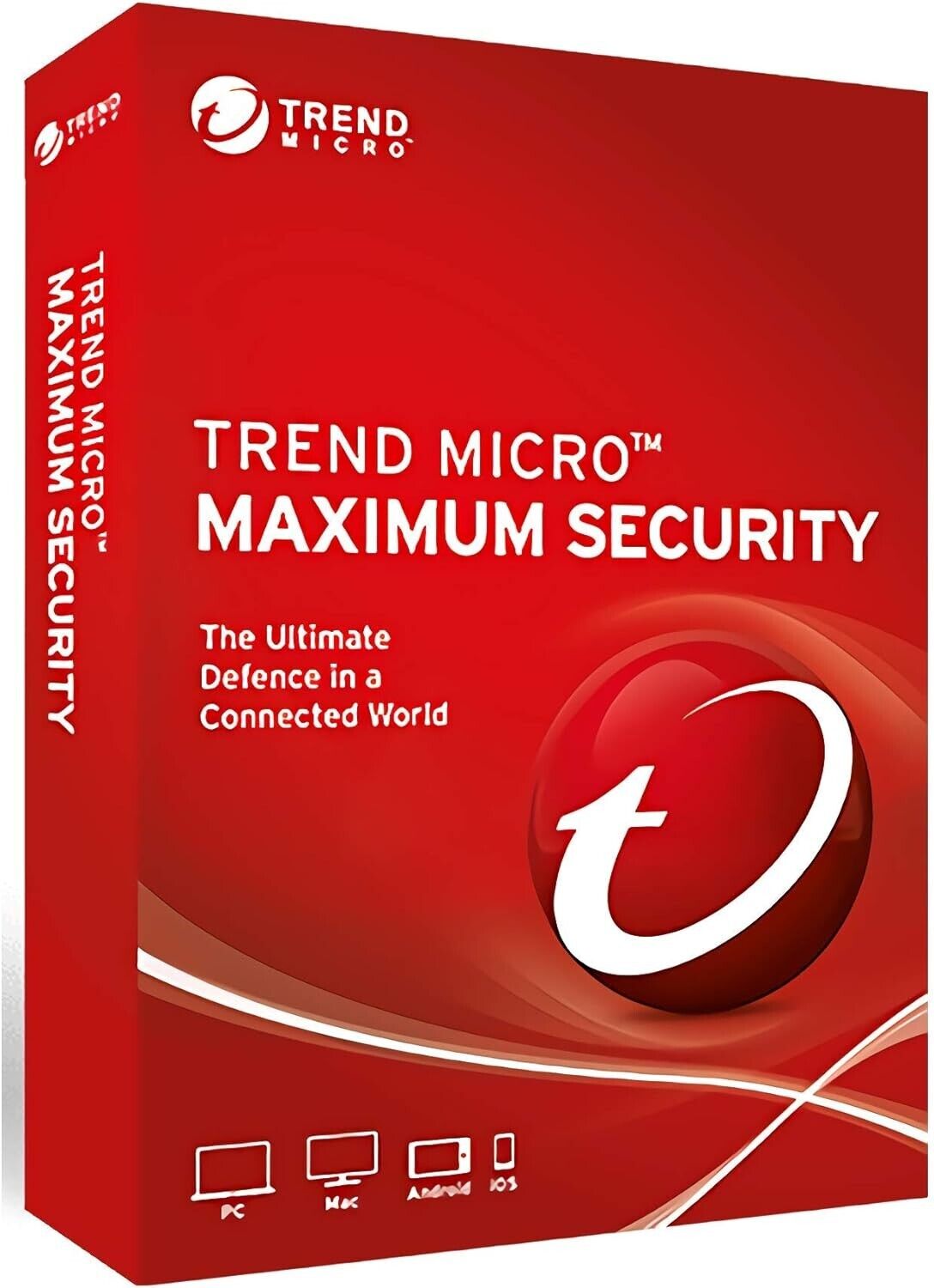 TREND MICRO MAXIMUM SECURITY 2024 for 3 DEVICES 3 YEARS - SAME DAY EMAIL LICENCE