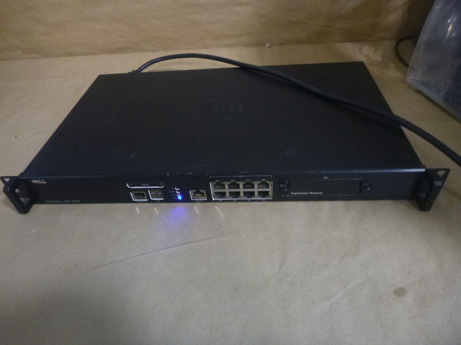 Dell SonicWALL NSA 2600 IRK29-0A9 8-Port Network Security Appliance Switch