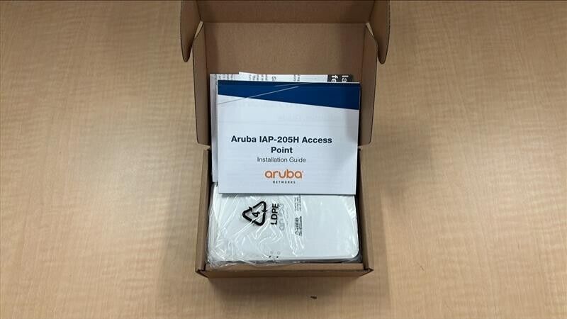 Aruba Instant AP-205H Performance Dual Radio Access Point (APINH205) - Open Box