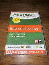 NEW Webroot Secure Anywhere Internet Security | 3 Devices | Windows Mac iOS picture