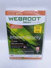 Webroot Secure Anywhere Internet Security 3 Devices for PC, MAC BRAND NEW SEALED picture