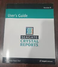 Sea gate Crystal Reports Version 8 Standard book only picture
