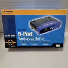 Linksys EZXS55W Ver 3 5-Port External 10/100 WIRED Network Workgroup Switch Z1 picture