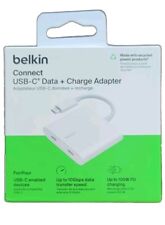 Belkin WCZ002BTWH Usb C Data Charge Adapter USB-C 3.2 Gen2 Ports 100W PD 10Gbps picture