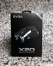 EVGA X20 Gaming Mouse Wireless Black Customizable 16000 DPI (BRAND NEW) picture