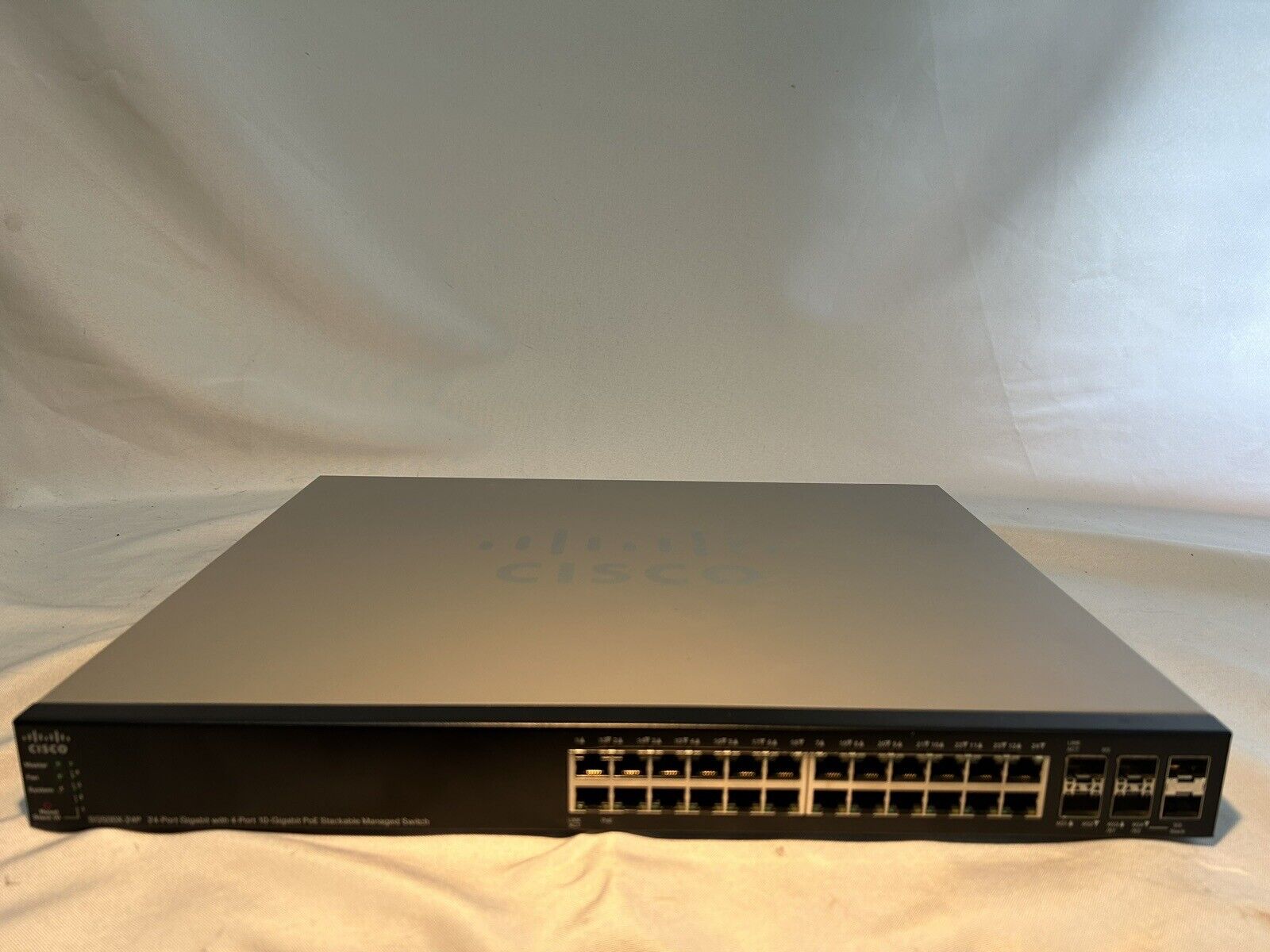 Cisco SG500X-24P-K9 24 Port GbE 4x 10GB SFP Managed Switch
