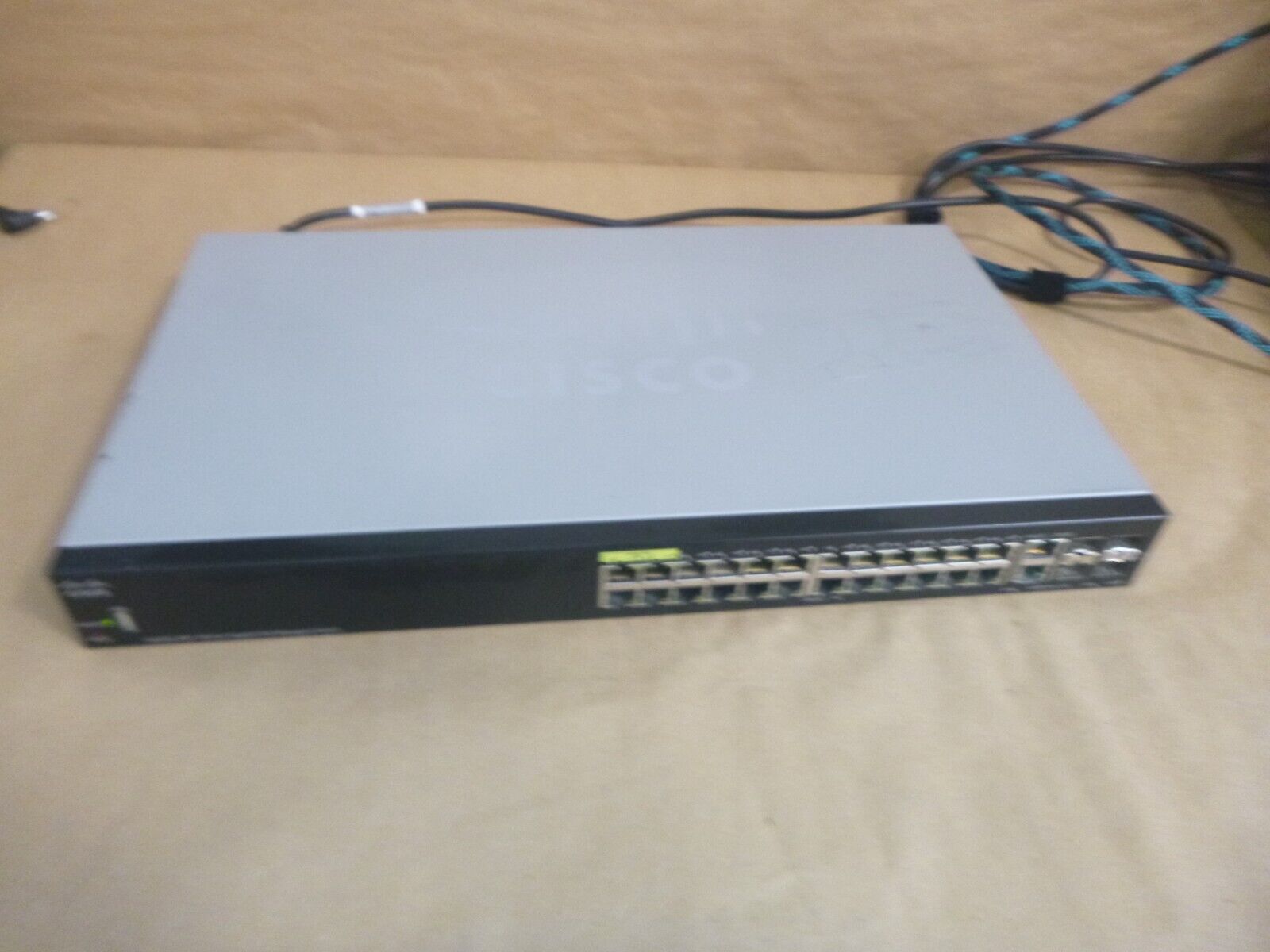 Cisco SG350-28P-K9 V03 Gigabit PoE Managed Ethernet Switch 