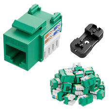 iwillink 25 Pack Cat6 RJ45 Keystone Jack and Punch-down Stand picture