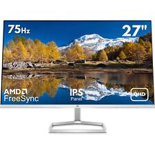 HP M27fq QHD Monitor - Computer 27-inch IPS Display (1440p) Silver - 2H4B5AA picture