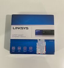 NEW Linksys 8 Port Gigabit Ethernet Switch Black SE3008 Sealed picture