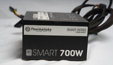 *AS-IS* Thermaltake Smart Series 700Watt 120mm Fan Single +12V Braided ATX picture